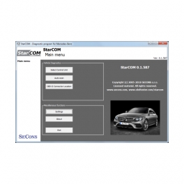 StarCom - autodiagnostika vozidel Mercedes